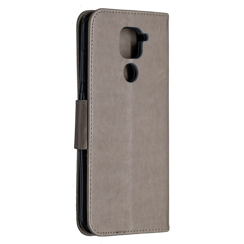 Housse Xiaomi Redmi Note 9 Papillons et Rabat Oblique Housse Xiaomi Redmi Note 9 Papillons et Rabat Oblique