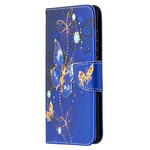 Housse Samsung Galaxy S20 FE Papillons Rois