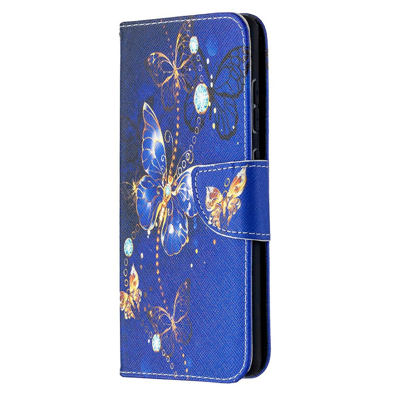 Housse Samsung Galaxy S20 FE Papillons Rois