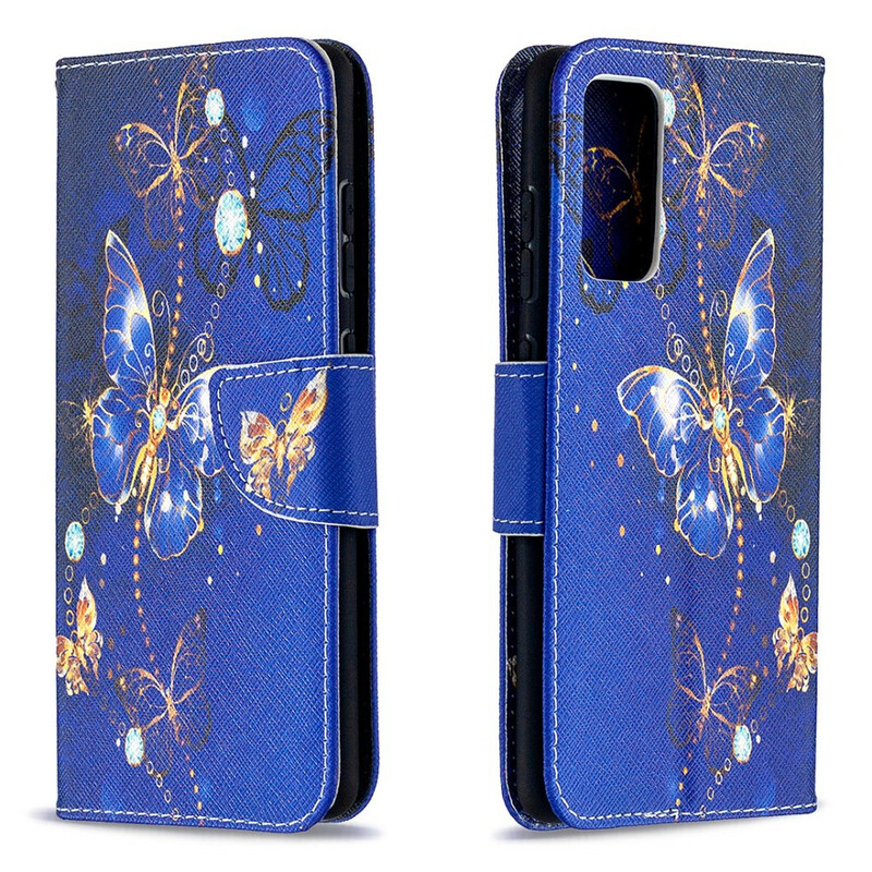 Housse Samsung Galaxy S20 FE Papillons Rois Housse Samsung Galaxy S20 FE Papillons Rois