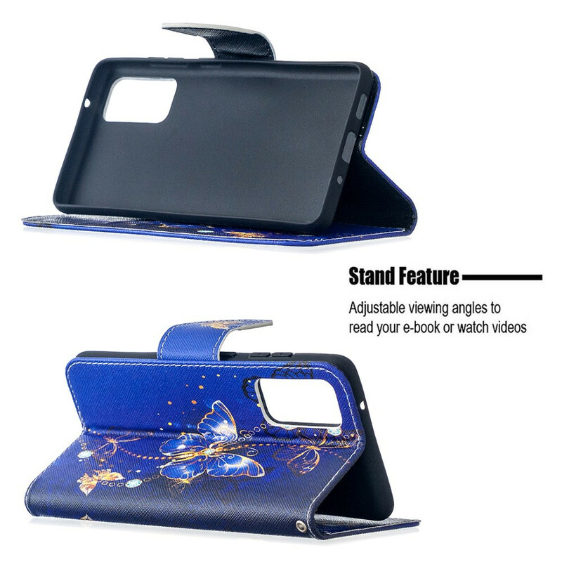 Housse Samsung Galaxy S20 FE Papillons Rois Housse Samsung Galaxy S20 FE Papillons Rois