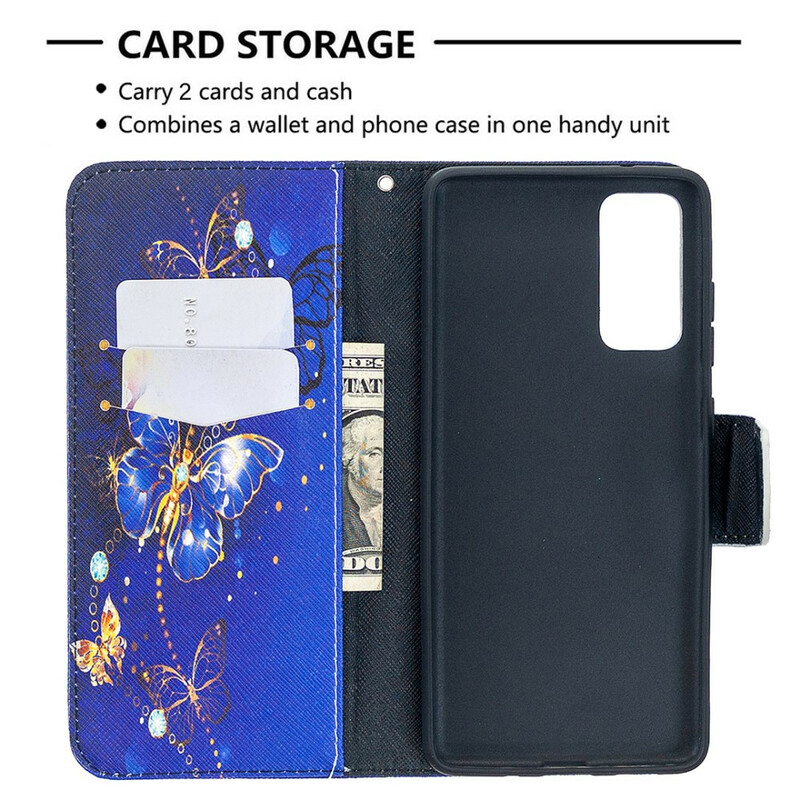 Housse Samsung Galaxy S20 FE Papillons Rois Housse Samsung Galaxy S20 FE Papillons Rois