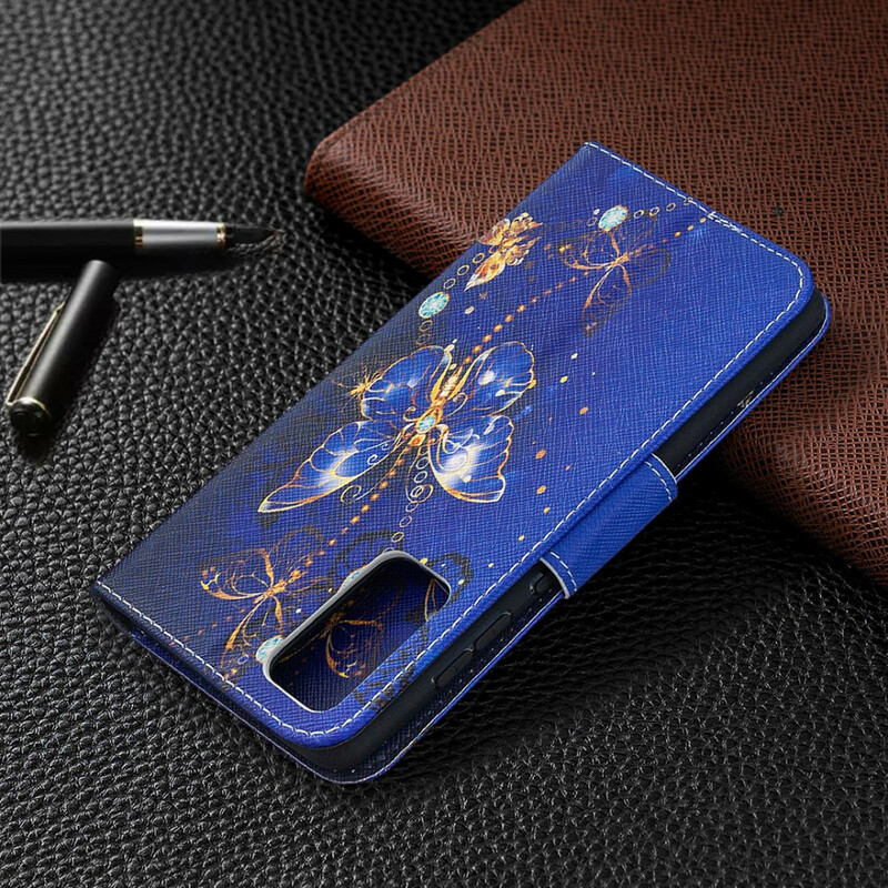 Housse Samsung Galaxy S20 FE Papillons Rois Housse Samsung Galaxy S20 FE Papillons Rois