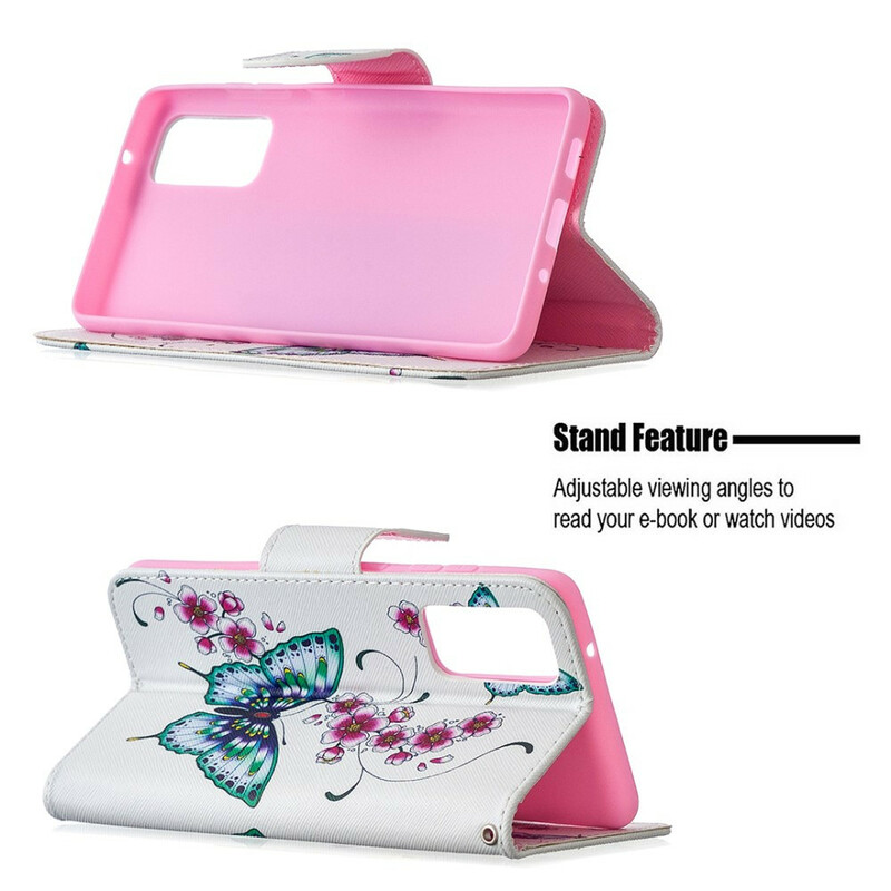 Housse Samsung Galaxy S20 FE Merveilleux Papillons Housse Samsung Galaxy S20 FE Merveilleux Papillons