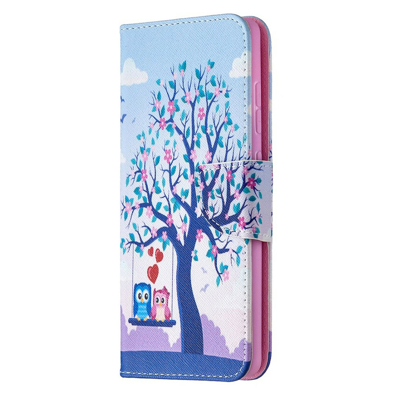 Housse Samsung Galaxy S20 FE Hiboux Sur La Balançoire Housse Samsung Galaxy S20 FE Hiboux Sur La Balançoire