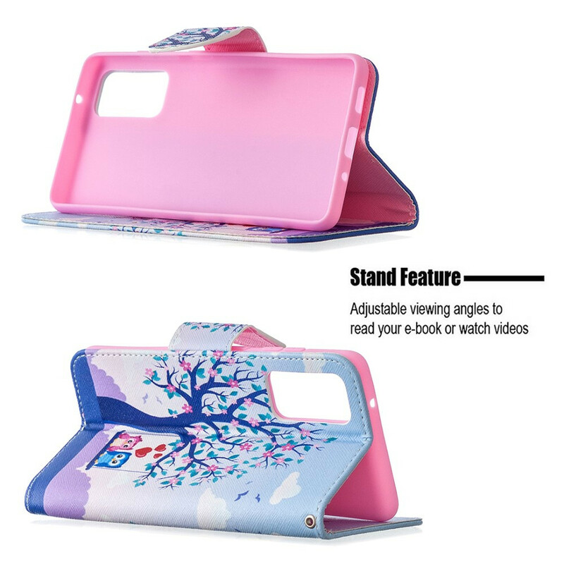 Housse Samsung Galaxy S20 FE Hiboux Sur La Balançoire Housse Samsung Galaxy S20 FE Hiboux Sur La Balançoire