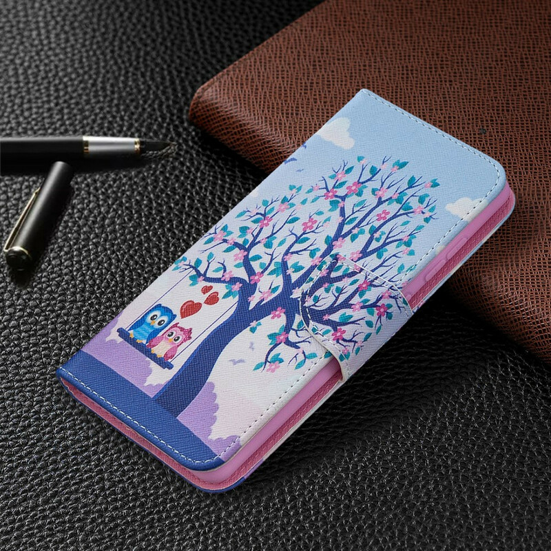 Housse Samsung Galaxy S20 FE Hiboux Sur La Balançoire Housse Samsung Galaxy S20 FE Hiboux Sur La Balançoire