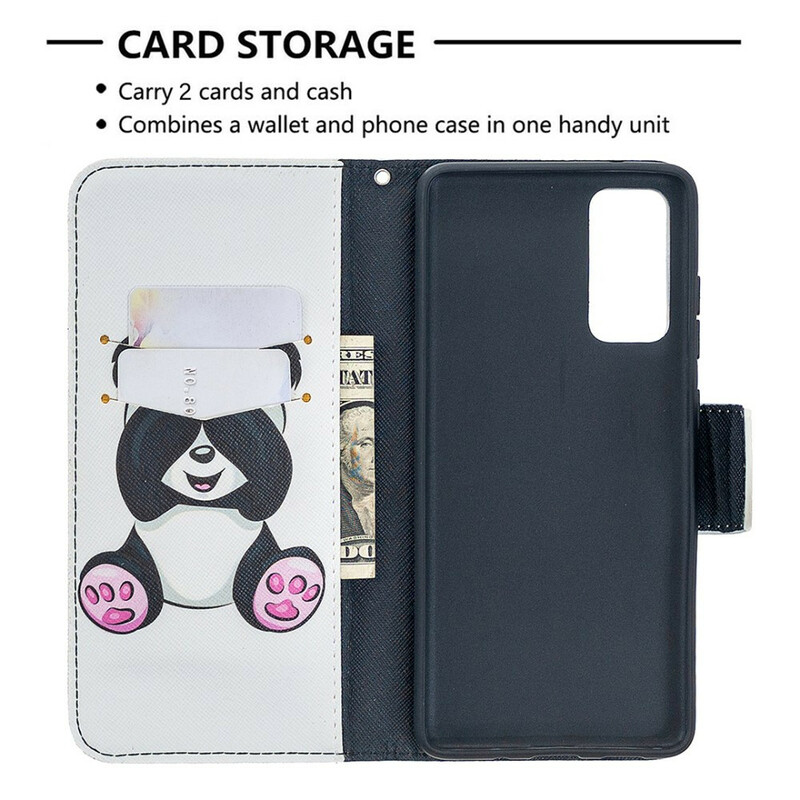 Housse Samsung Galaxy S20 FE Panda Fun Housse Samsung Galaxy S20 FE Panda Fun
