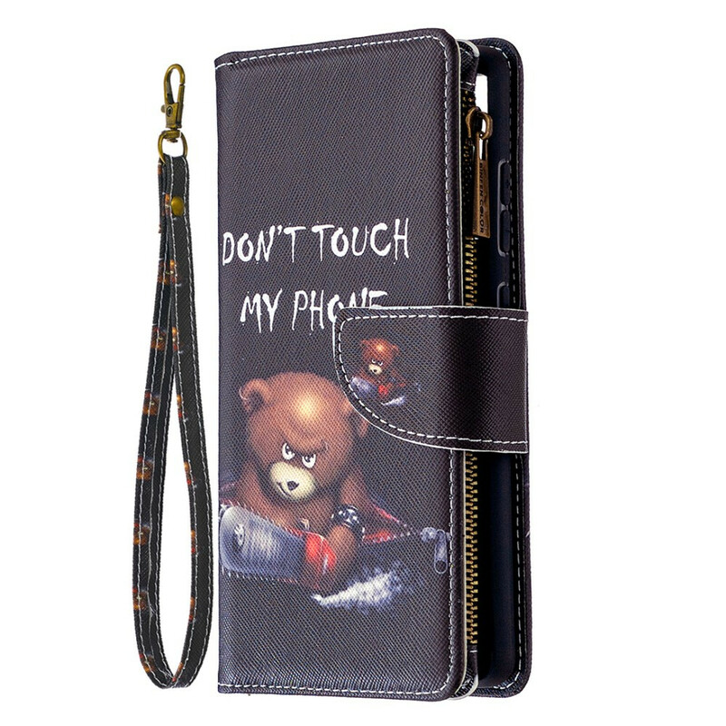 Housse Samsung Galaxy S20 FE Poche Zippée Ours Housse Samsung Galaxy S20 FE Poche Zippée Ours