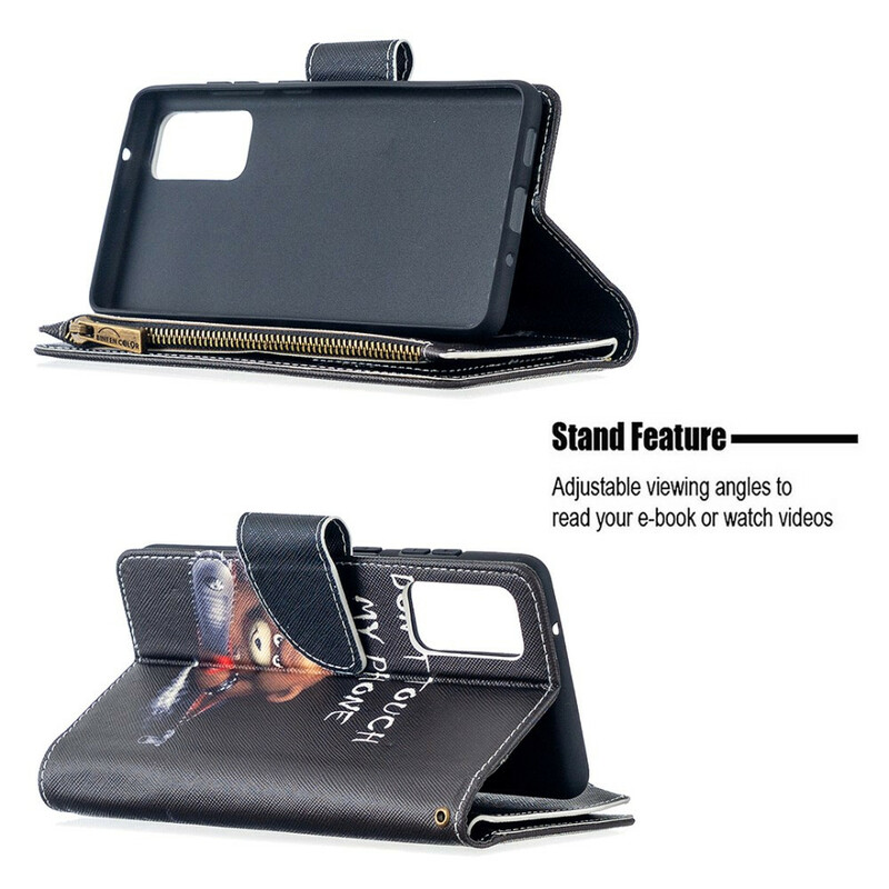 Housse Samsung Galaxy S20 FE Poche Zippée Ours Housse Samsung Galaxy S20 FE Poche Zippée Ours