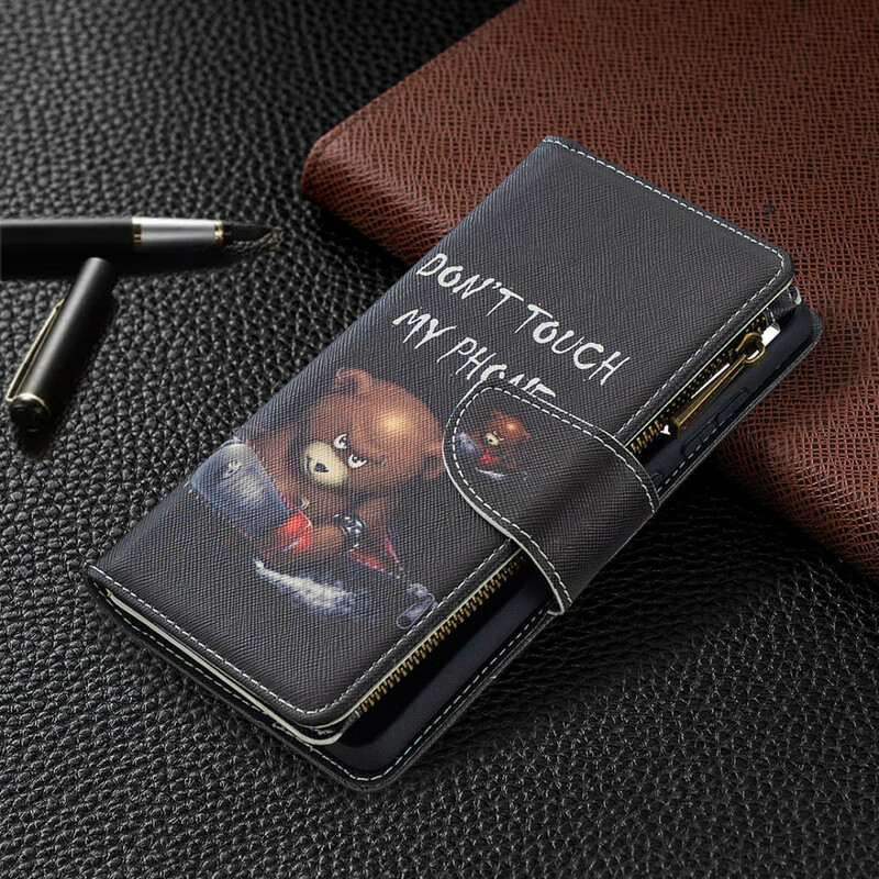 Housse Samsung Galaxy S20 FE Poche Zippée Ours Housse Samsung Galaxy S20 FE Poche Zippée Ours