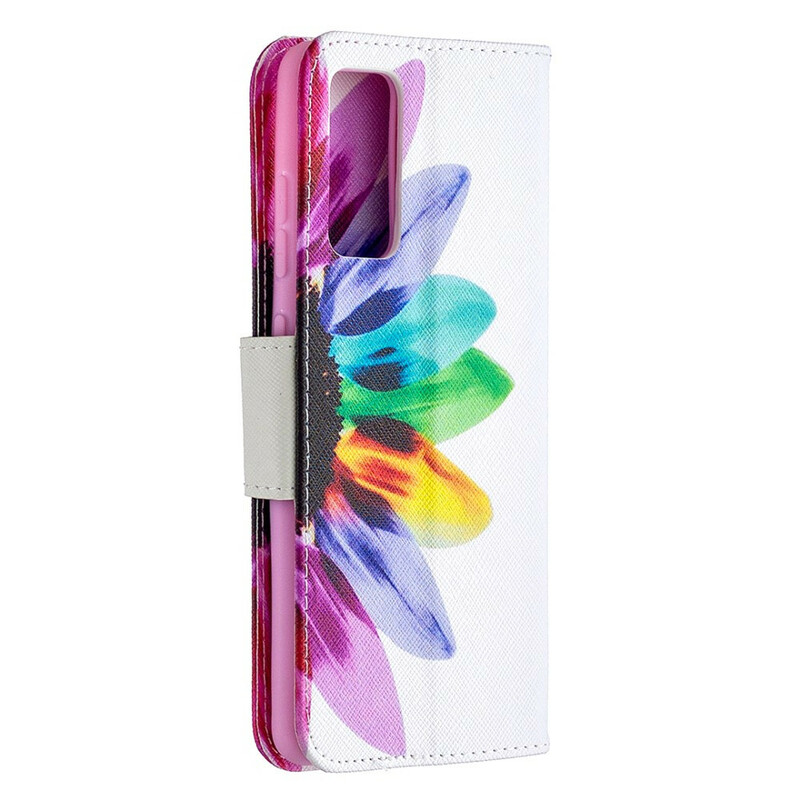 Housse Samsung Galaxy S20 FE Fleur Aquarelle