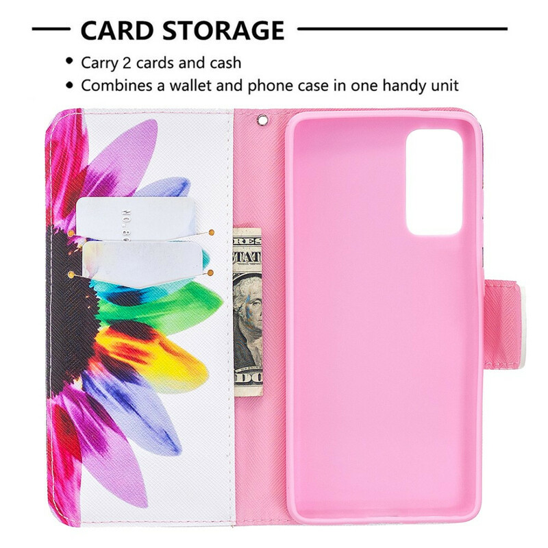 Housse Samsung Galaxy S20 FE Fleur Aquarelle Housse Samsung Galaxy S20 FE Fleur Aquarelle