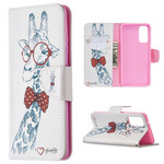 Housse Samsung Galaxy S20 FE Girafe Intello