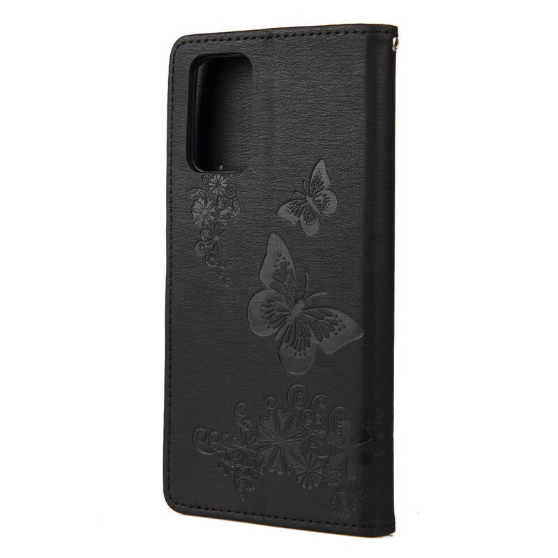 Housse Samsung Galaxy S20 FE Que des Papillons avec Lanière Housse Samsung Galaxy S20 FE Que des Papillons avec Lanière