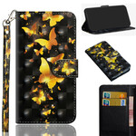 Housse Samsung Galaxy S20 FE Papillons Jaunes