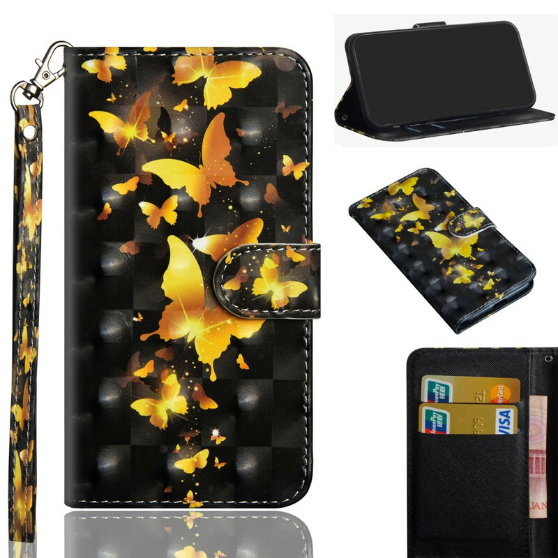 Housse Samsung Galaxy S20 FE Papillons Jaunes Housse Samsung Galaxy S20 FE Papillons Jaunes