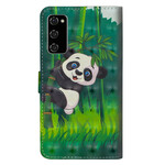 Housse Samsung Galaxy S20 FE Panda et Bambou