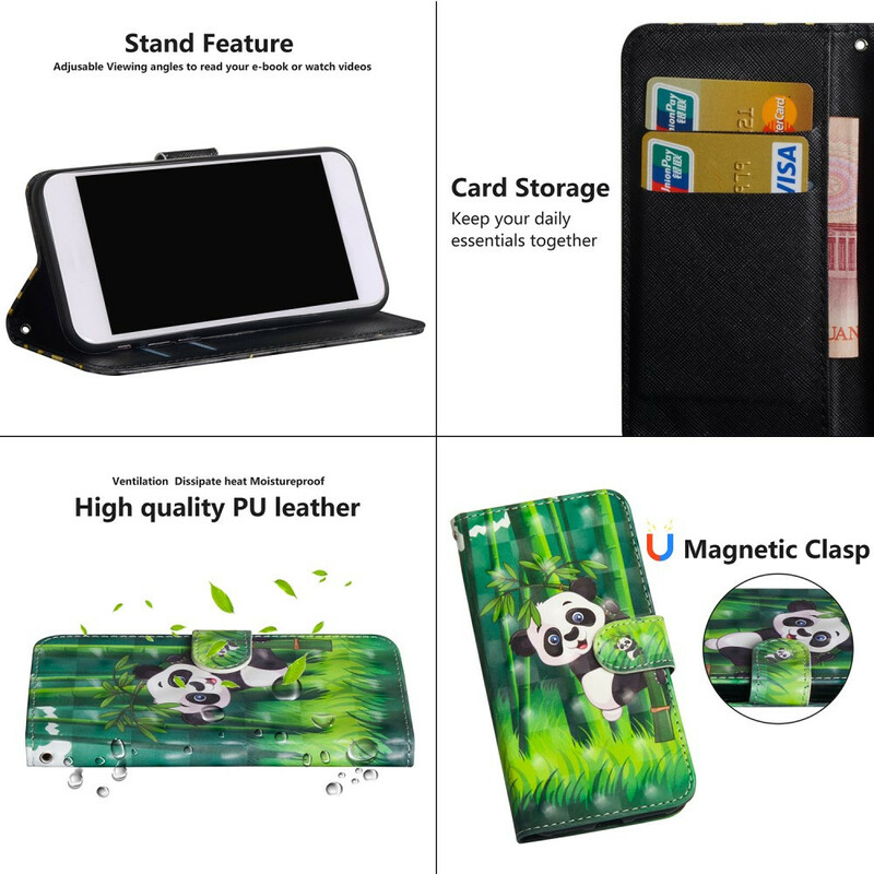 Housse Samsung Galaxy S20 FE Panda et Bambou Housse Samsung Galaxy S20 FE Panda et Bambou