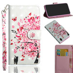 Housse Samsung Galaxy S20 FE Arbre Rose