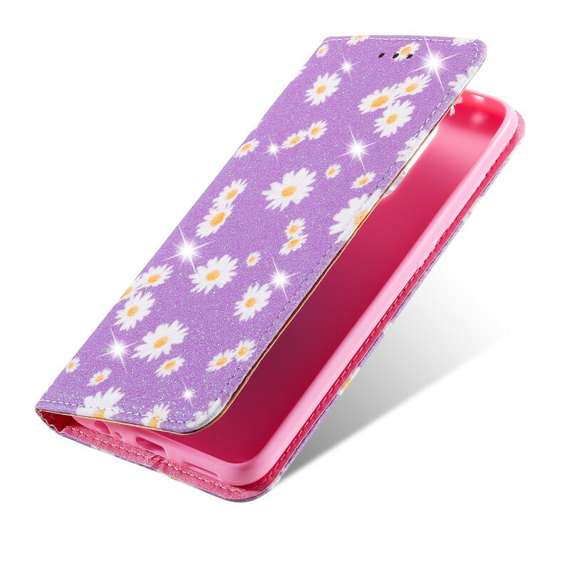Flip Cover Xiaomi Redmi Note 9 Marguerites Flip Cover Xiaomi Redmi Note 9 Marguerites
