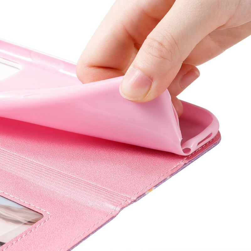 Flip Cover Xiaomi Redmi Note 9 Marguerites Flip Cover Xiaomi Redmi Note 9 Marguerites