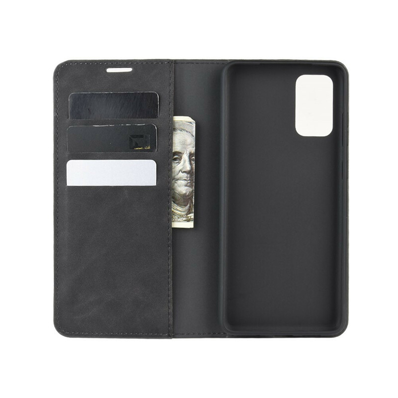 Flip Cover Samsung Galaxy S20 FE Effet Cuir Douceur Flip Cover Samsung Galaxy S20 FE Effet Cuir Douceur