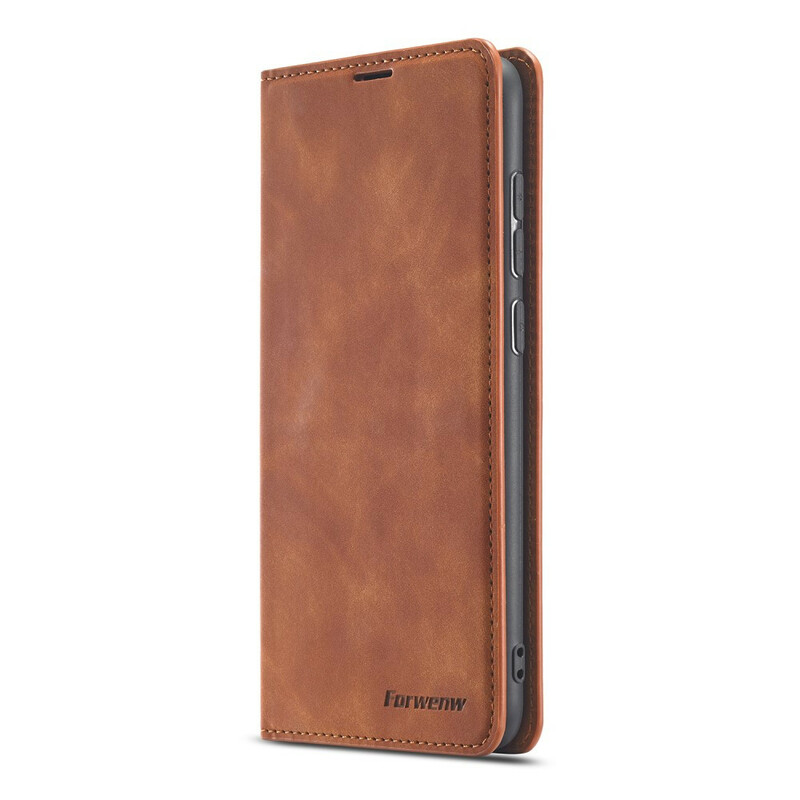 Flip Cover Xiaomi Redmi Note 9 Effet Cuir FORWENW Flip Cover Xiaomi Redmi Note 9 Effet Cuir FORWENW