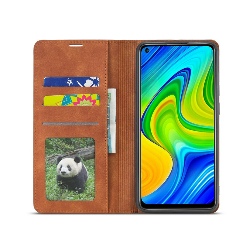Flip Cover Xiaomi Redmi Note 9 Effet Cuir FORWENW Flip Cover Xiaomi Redmi Note 9 Effet Cuir FORWENW