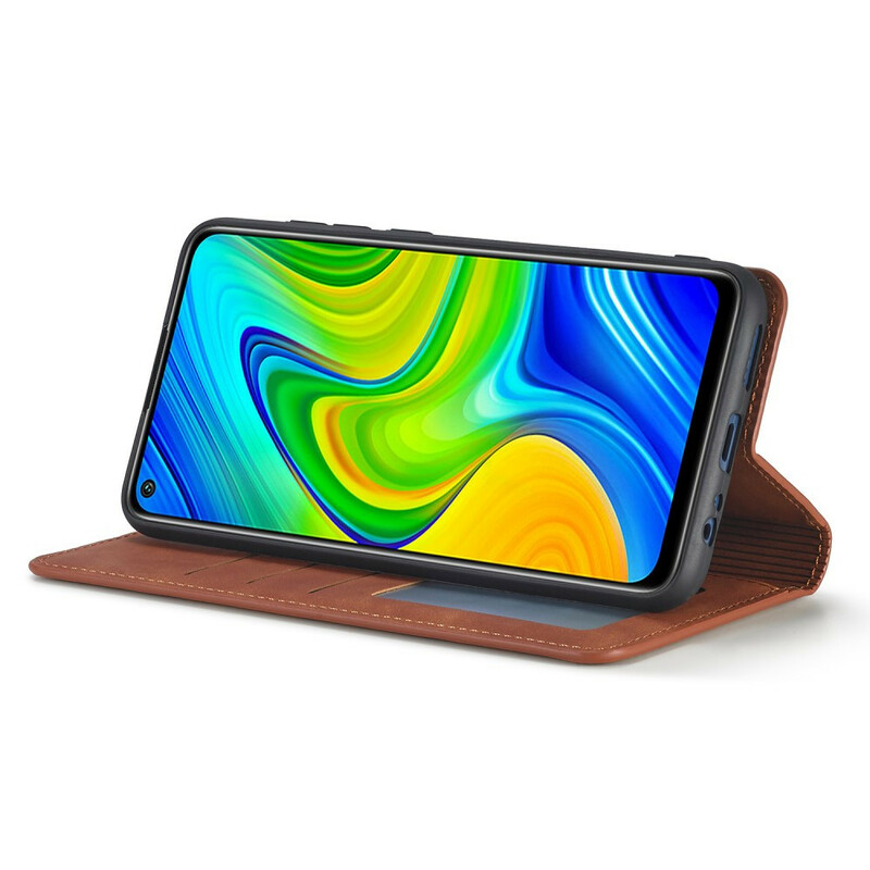 Flip Cover Xiaomi Redmi Note 9 Effet Cuir FORWENW Flip Cover Xiaomi Redmi Note 9 Effet Cuir FORWENW