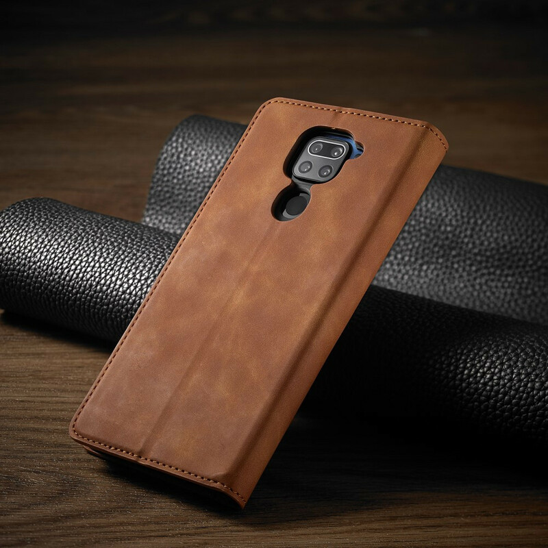 Flip Cover Xiaomi Redmi Note 9 Effet Cuir FORWENW Flip Cover Xiaomi Redmi Note 9 Effet Cuir FORWENW