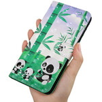 Housse Samsung Galaxy S20 FE Famille Pandas