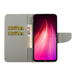 Housse Xiaomi Redmi Note 8T Marguerites à Lanière Housse Xiaomi Redmi Note 8T Marguerites à Lanière