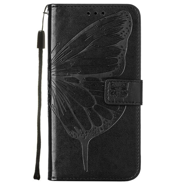 Housse Samsung Galaxy S20 FE Papillon Design avec Lanière