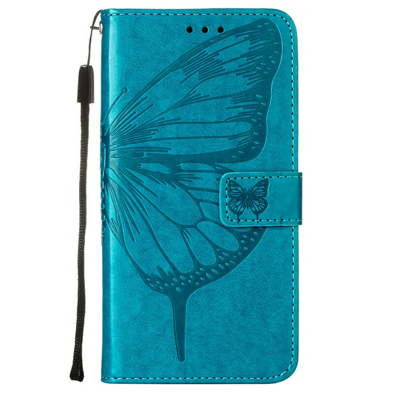 Housse Samsung Galaxy S20 FE Papillon Design avec Lanière