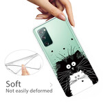 Coque Samsung Galaxy S20 FE Regarde les Chats