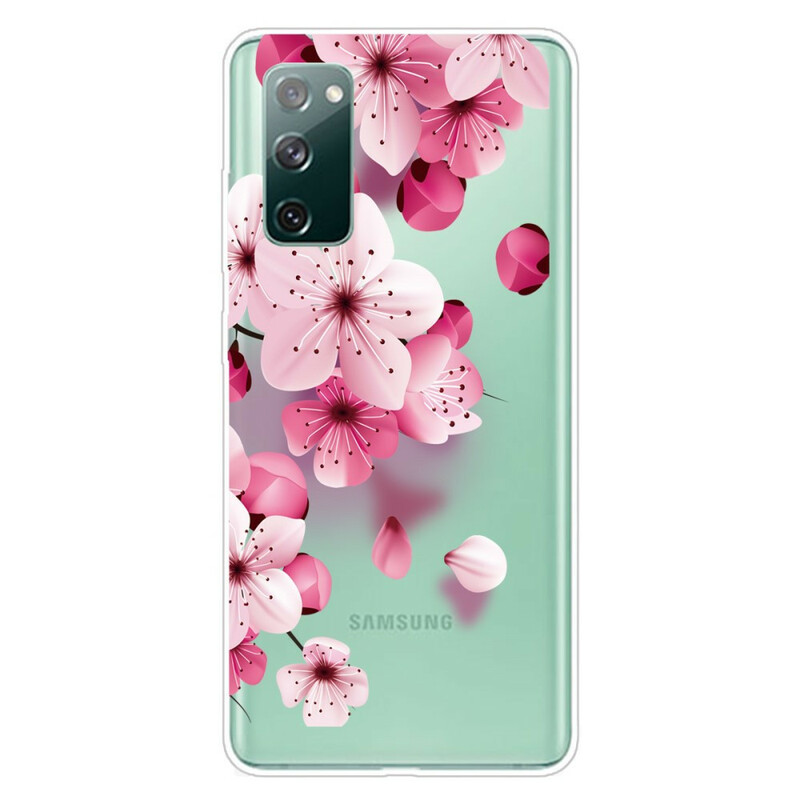 Coque Samsung Galaxy S20 FE Petites Fleurs Roses - Ma Coque