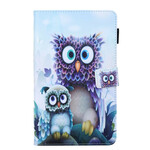 Housse Samsung Galaxy Tab A 8.0 (2019) Hibou Effrayé Housse Samsung Galaxy Tab A 8.0 (2019) Hibou Effrayé