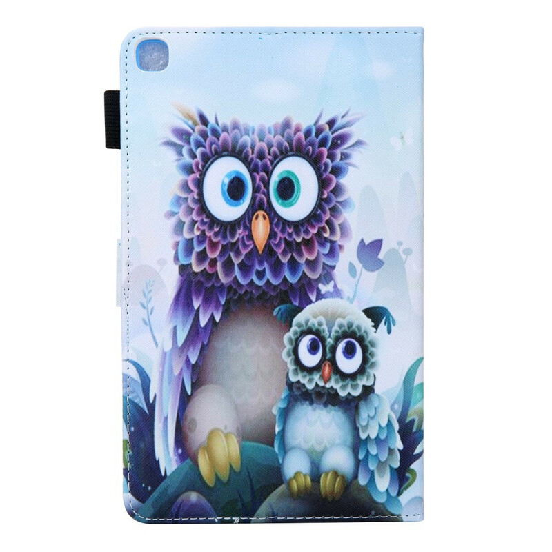 Housse Samsung Galaxy Tab A 8.0 (2019) Hibou Effrayé