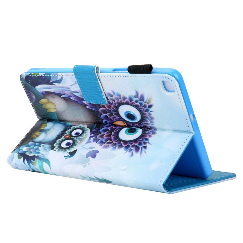 Housse Samsung Galaxy Tab A 8.0 (2019) Hibou Effrayé