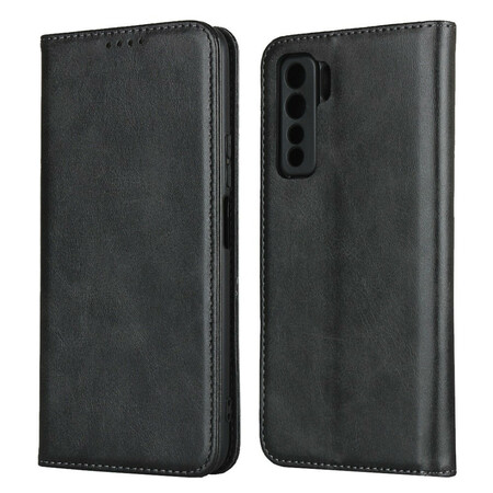 Flip Cover Huawei P40 Lite 5G Cuir Véritable