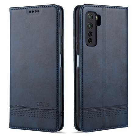 Flip Cover Huawei P40 Lite 5G Style Cuir AZNS