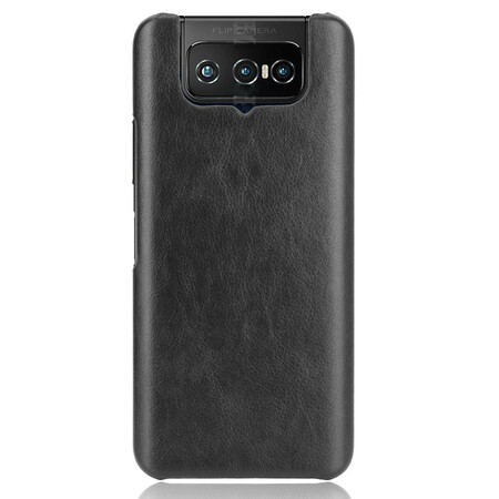 Coque Asus ZenFone 7 / 7 Pro Effet Cuir Litchi