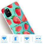 Coque OnePlus 8T Fraise / i Love Strawberry
