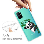 Coque OnePlus 8T Transparente Panda Sur Le Bambou