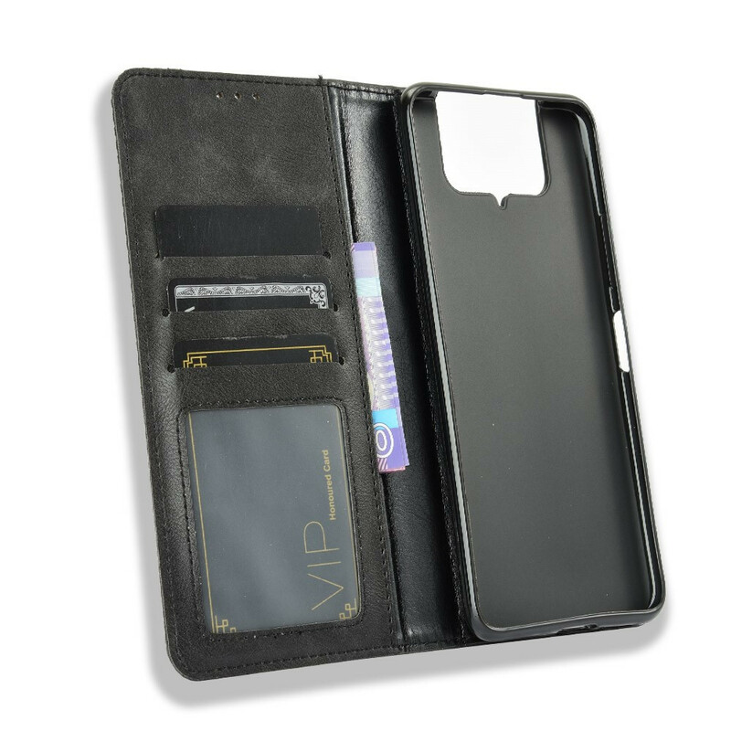 Flip Cover Asus ZenFone 7 / 7 Pro Effet Cuir Vintage Stylisé Flip Cover Asus ZenFone 7 / 7 Pro Effet Cuir Vintage Stylisé