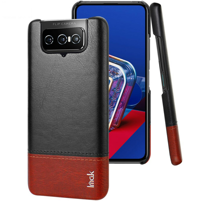 Coque Asus ZenFone 7 / 7 ProIMAK Ruiyi Series Effet Cuir Coque Asus ZenFone 7 / 7 ProIMAK Ruiyi Series Effet Cuir