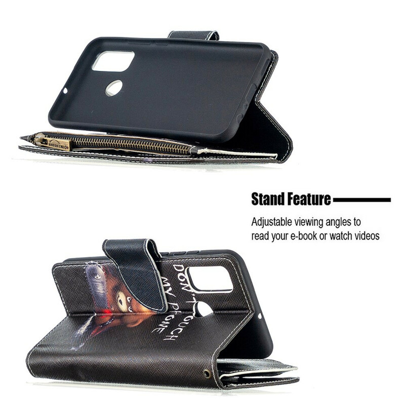 Housse Huawei P Smart 2020 Poche Zippée Ours Housse Huawei P Smart 2020 Poche Zippée Ours