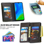 Housse Huawei P Smart 2020 Poche Zippée Ours Housse Huawei P Smart 2020 Poche Zippée Ours