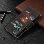Housse Huawei P Smart 2020 Poche Zippée Ours Housse Huawei P Smart 2020 Poche Zippée Ours